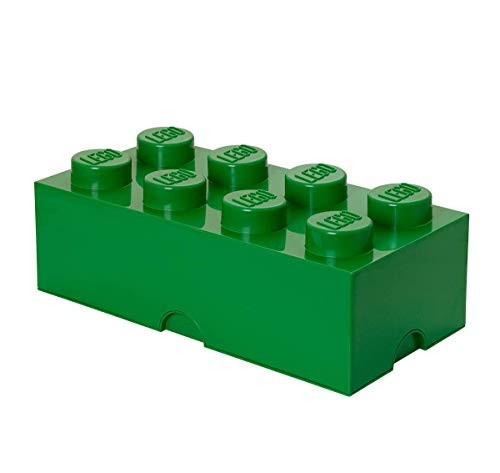 Room Copenhagen 8 Lego Brick Box  Dark Green