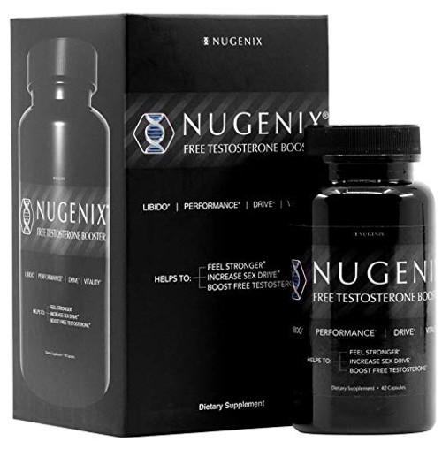 Nugenix Free Testosterone Booster for Men  42 Count