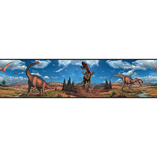 RoomMates Dinosaurs Peel and Stick Border
