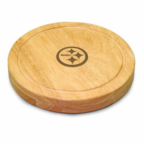 NFL Pittsburgh Steelers Circo Cheese Board Tool Set  10 Inch
