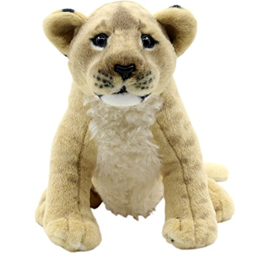 TAGLN Stuffed Animals Lion Toys Plush Tiger Leopard Sitting 10 Inch (Lioness) TAGLN Stuffed Animals Lion Toys Plush Tiger Leopard Sitting 10 Inch (Lioness)