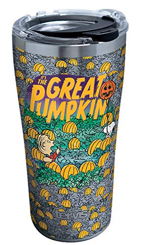 Tervis Peanuts   Great Pumpkin Charlie Brown Peanuts   Pumpkin Charlie Brown Insulated Tumbler  20oz  Stainless Steel