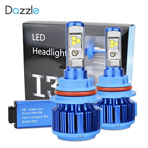 Dazzle LED Headlight Bulbs Conversion Kit   9004 7 200Lm 60W 6000K Cool White CREE