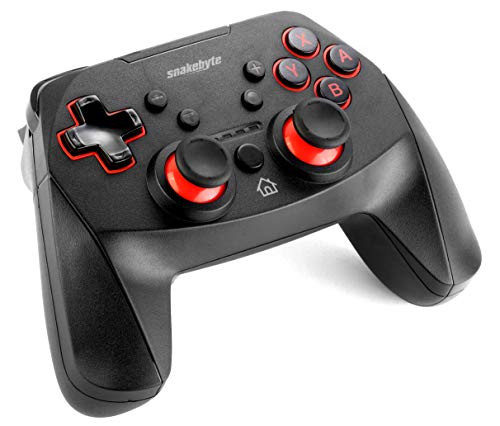 Snakebyte NSW Game Pad S Pro   Wireless Controller   Gamepad Including Turbo Function and 1 8m Charge Cable for Nintendo Switch