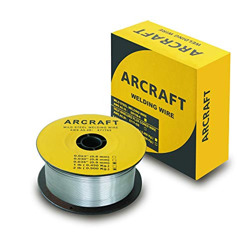 ARCRAFT Flux Core Welding Wire  035  E71TGS  2 Pound Spool Carbon Steel Gasless Flux Cored Welding Wire