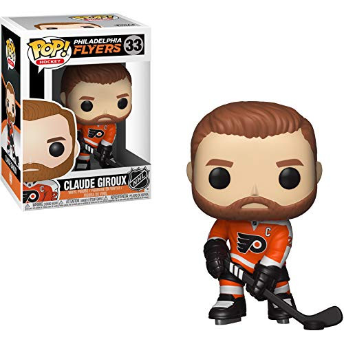Funko Claude Giroux Philadelphia Flyers NHL x POP Hockey Vinyl Figure 1 POP Compatible PET Plastic Graphical Protector Bundle 033 34315 B Funko Claude Giroux Philadelphia Flyers NHL x POP Hockey Vinyl Figure 1 POP Compatible PET Plastic Graphical Protector Bundle 033 34315 B