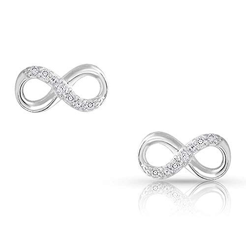 Montana Silversmiths Silver Shine Infinity Earrings