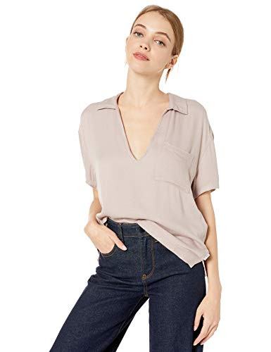 RVCA Junior s Extract Short Sleeve TOP  Pavement  M