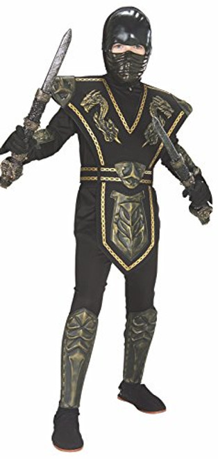 Gold Dragon Warrior Child s Ninja Costume  Medium Gold Dragon Warrior Child s Ninja Costume  Medium
