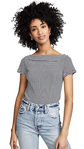 Free People Ahoy Tee Stripe Navy SM  Women s 4 6