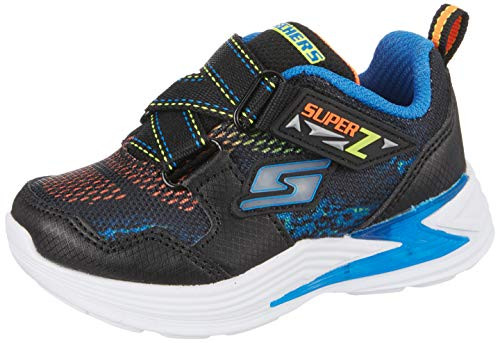 Skechers Kids Boys  Erupters III Sneaker  Black Multi  5 Medium US Toddler