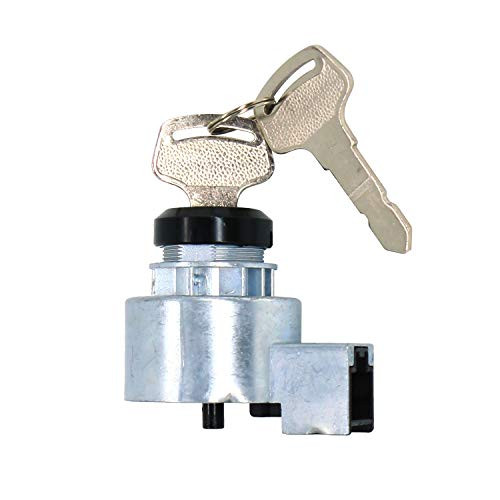 Notonmek E 6C040 55452 Ignition Switch with 2 Keys 6C040 55452 6C040 55450 Fits for Kubota Tractor B1700 B2100 B2320 B2400 B2410 B2620 B2630 B2710 B3200 B7400 B7500 B7510 B7610 B7800