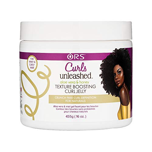 Curls Unleashed Aloe Vera and Honey Texture Boosting Curl Jelly  16 Ounce  Pack of 2