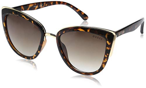 GUESS GF0313 Dark Havana Gradient Brown Lens One Size