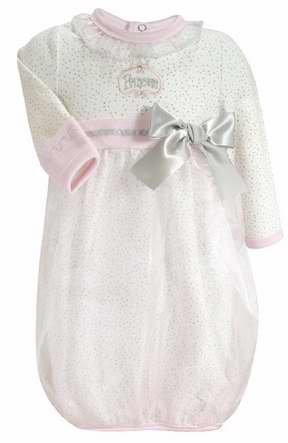 Stephan Baby Newborn Princess Royalty Girl Gown  0 3 Months