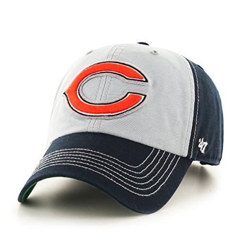 NFL Chicago Bears 47 McGraw Clean Up Adjustable Hat One Size Fits Most Navy NFL Chicago Bears 47 McGraw Clean Up Adjustable Hat One Size Fits Most Navy