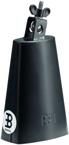 Meinl Percussion SL675 BK Black Powder Coated Steel Cowbell  6 3 4 Inch