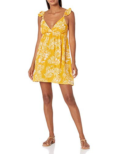 Roxy Junior s Dress  Mineral Yellow Lirely  X Large
