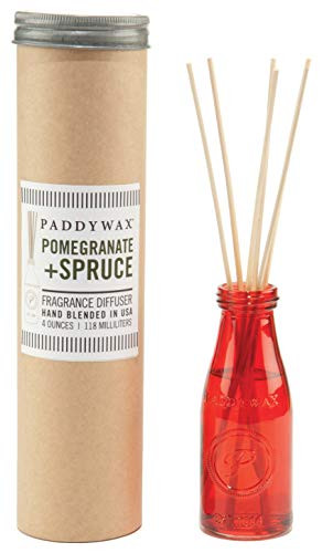 Paddywax Relish Collection Reed Oil Diffuser Set  Pomegranate   Spruce