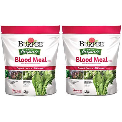 Burpee Organic Blood Meal  Fertilizer 3 lb  2 Pack