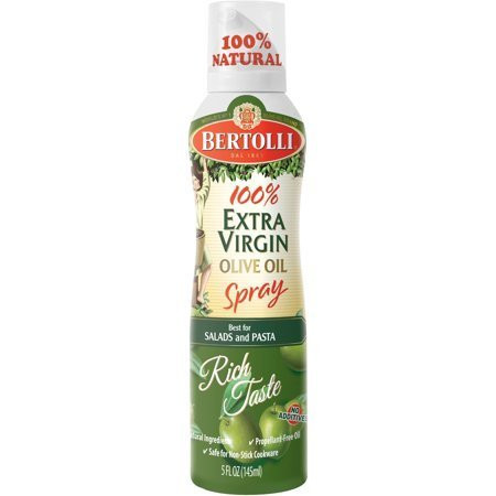 Bertolli 100 Olive Oil Spray 5oz Can  Pack of 6  Select Flavor Below  Extra Virgin