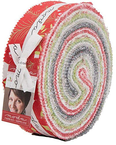 Corey Yoder Holliberry Honey Bun 40 1 5 inch Strips Moda Fabrics 29090HB