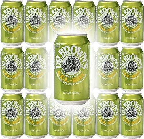 Dr Brown s Cel Ray Celray Soda 12oz Can Pack of 18 Total of 216 Oz Dr Brown s Cel Ray Celray Soda 12oz Can Pack of 18 Total of 216 Oz