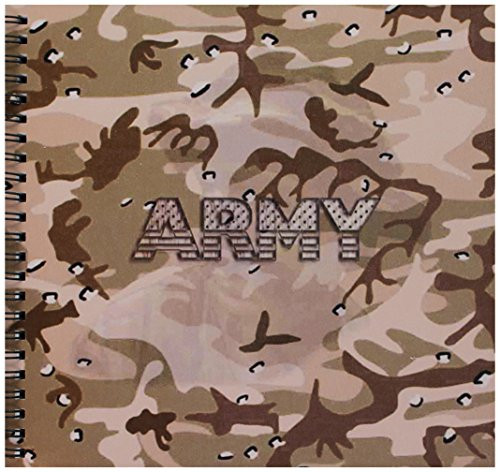 3dRose db_130690_1 Desert Gulf War Camouflage with Flag Font Army Drawing Book, 8 by 8-Inch 3dRose db_130690_1 Desert Gulf War Camouflage with Flag Font Army Drawing Book, 8 by 8-Inch