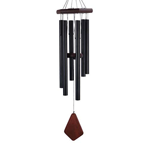 Afirst Wind Chimes Outdoor Large Deep Tone 32 Inch Memorial Wind Chimes Outdoor Sympathy Windchime Personalized with 6 Tuned Tubes Wind Chime Gifts for Garden Yard Home Decor