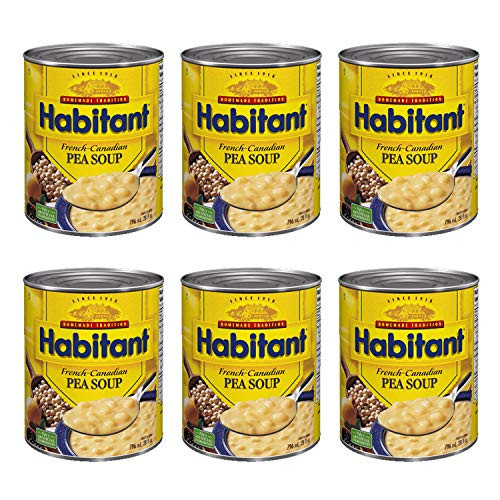 Habitant French Canadian Pea Soup 796ml 28 fl  oz  6 Pack  Imported from Canada