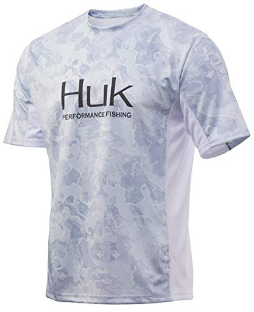 HUK Icon X Camo Shirt   Short Sleeve Performance Shirt  Kenai  Medium