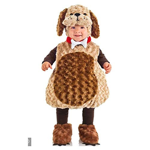 UNDERWRAPS Kid s Toddler s Belly Babies Puppy Costume Childrens Costume  Brown  Small
