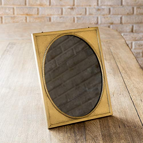 Park Hill Collection EAB80729 Antique Brass Picture Frame with Matte  Brass  Gold  Rectangular