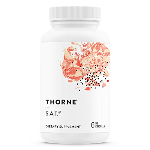 Thorne Research   S A T    Silymarin  Artichoke  and Turmeric Extracts for Liver Support   60 Capsules