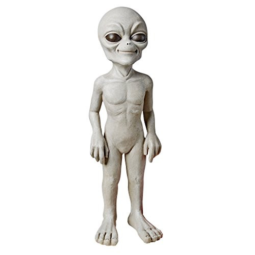 Design Toscano The Out-of-This-World Alien Extra Terrestrial Statue: Small