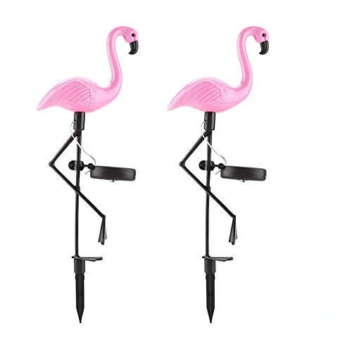 Solar Flamingo Garden Light 2 Pack Pink Flamingo Solar Powered Outdoor LED Lawn Light Decorative Stake Lamp for Garden Yard Pathway Solar Flamingo Garden Light 2 Pack Pink Flamingo Solar Powered Outdoor LED Lawn Light Decorative Stake Lamp for Garden Yard Pathway