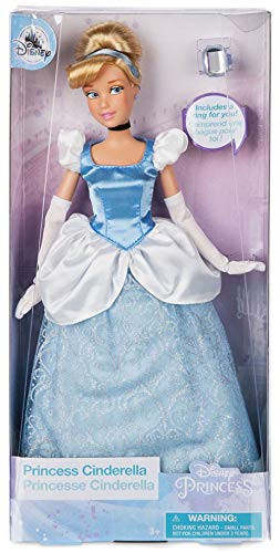 Disney Store Cinderella Classic Doll with Ring - 11 1/2'' 2018 Version