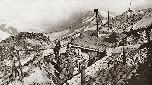 World War I Italian Front Nitalian Signal Station In The Italian Alps During World War I Photograph C1916 Poster Print by 18 x 24 World War I Italian Front Nitalian Signal Station In The Italian Alps During World War I Photograph C1916 Poster Print by 18 x 24