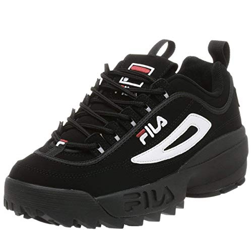 Fila Strada Disruptor Black White Vintage Red 11 D  M