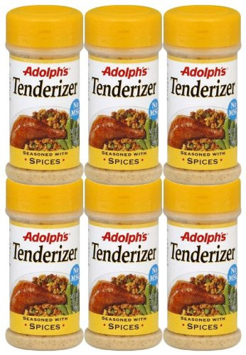 Adolphs Adolph Tenderizer Seasoned w  Spices  3 5 oz  6 pk