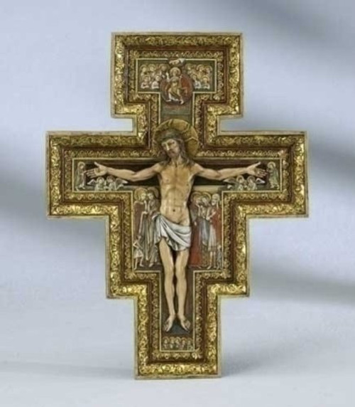 Renaissance Collection Joseph's Studio by Roman Exclusive San Damiano Cross, 10.75-Inch