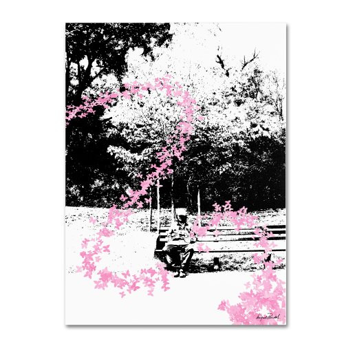 Pink Butterflies by Miguel Paredes, 35 by 47-Inch Canvas Wall Art Pink Butterflies by Miguel Paredes, 35 by 47-Inch Canvas Wall Art