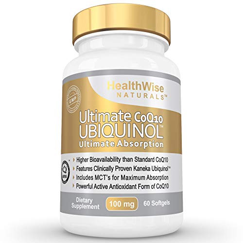 Ultimate CoQ10 UBIQUINOL 100mg Over 4X More Effective Maximum Absorption Potency Non GMO Soy Free Kaneka Ubiquinol 60 Liquid Softgels Ultimate CoQ10 UBIQUINOL 100mg Over 4X More Effective Maximum Absorption Potency Non GMO Soy Free Kaneka Ubiquinol 60 Liquid Softgels
