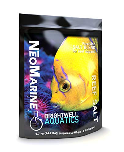 Brightwell Aquatics NeoMarine   Marine Salt Blend for Reef Aquarium  50 GAL