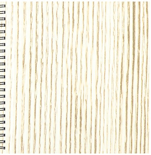 3dRose db_41600_1 Distressed Pine Wood-Drawing Book, 8 by 8-Inch