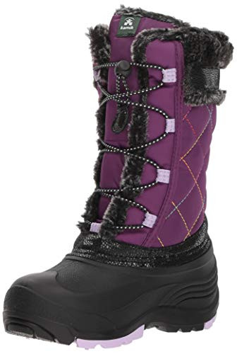 Kamik Girls  Star Snow Boot  Grape  12 Medium US Little Kid