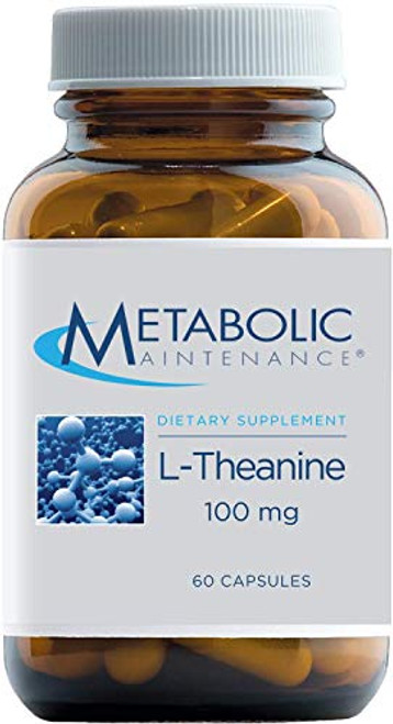 Metabolic Maintenance L Theanine 100mg Suntheanine Vegan Amino Acid Supplement Support Mood Focus Reduced Stress Response 60 Capsules Metabolic Maintenance L Theanine 100mg Suntheanine Vegan Amino Acid Supplement Support Mood Focus Reduced Stress Response 60 Capsules