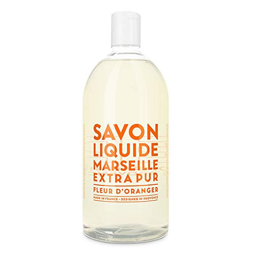 Compagnie de Provence Savon de Marseille Extra Pure Liquid Soap Orange Blossom 33 8 fl oz Plastic Bottle Refill Compagnie de Provence Savon de Marseille Extra Pure Liquid Soap Orange Blossom 33 8 fl oz Plastic Bottle Refill