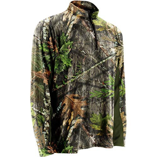 Nomad Outdoor Nwtf 1 4 Zip  Mossy Oak Obsession  Extra Large