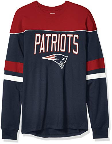 OTS NFL New England Patriots Men s Division Long Sleeve Tee  Division  Large